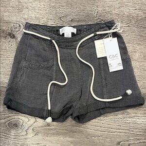 C&C California Women's Charcoal Shorts Size XS